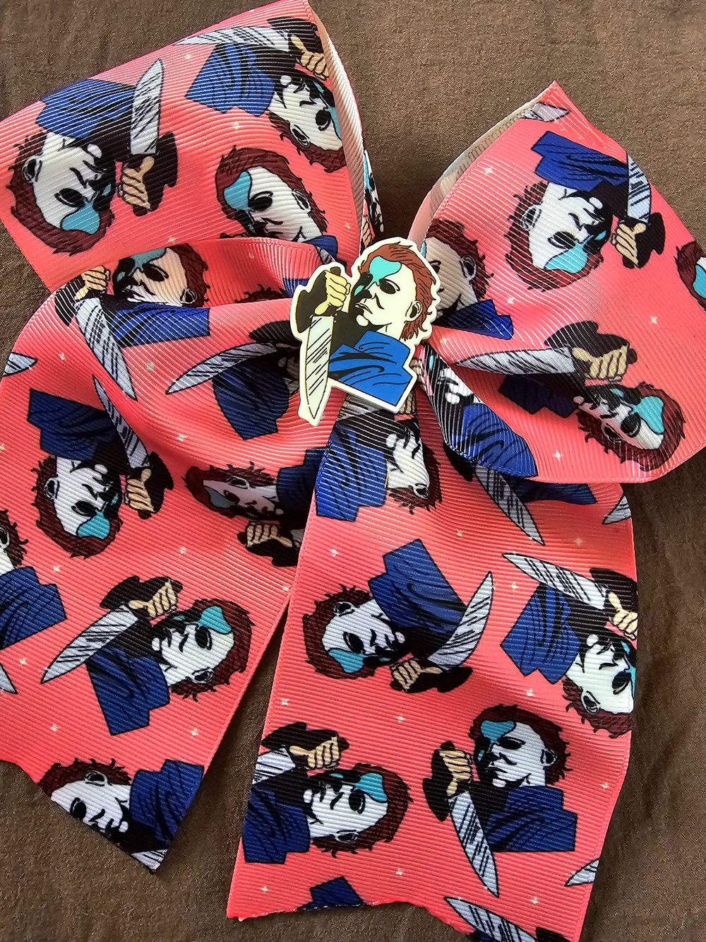 Michael Myers Halloween Hair Bow